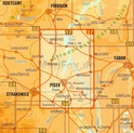 Shocart 37 PÍSECKO Zvíkov, Orlík nad Vltavou - Písek - Zvíkov - Orlík (Moldau)   / Wandelkaart Tsjechie