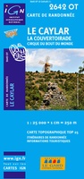 Wandelkaart 2642 OT - 2642OT Le Caylar - La Couvertoirade topografische kaart | IGN