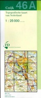 Topografische kaart - wandelkaart  46A Cuyk