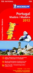 Wegenkaart - landkaart Portugal 733 - 2012 | Michelin