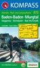 Wandelkaart 872 Baden-Baden-Murgtal | Kompass