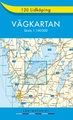Landkaart - wegenkaart 120  Lidköping vagkarten - Zweden | Lantmariet