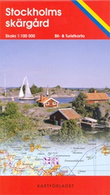 Wegenkaart - landkaart Stockholm oostkust - Stockholms skargard | Kartförlaget