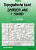 254 Interlaken - Topografische kaart Zwitserland | Bundesamt