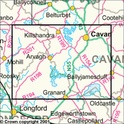 Wandelkaart Ierland 34 Cavan, Leitrim, Longford, Meath, Monaghan discovery | Ordnance Survey