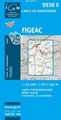 Wandelkaart 2238E - 2238 E Figeac topografische kaart | Institut Géographique National IGN