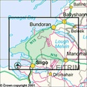 Wandelkaart Ierland 16 Donegal, Fermanagh, Leitrim, Sligo discovery | Ordnance survey