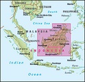 Landkaart - wegenkaart Kalimantan - Borneo | Nelles Maps