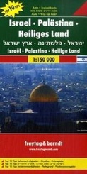 Wegenkaart - Landkaart Israel, Palestina, Heilige Land | Freytag und Berndt