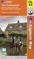 45 Topografische kaart en Wandelkaart Cotswolds OLM 45 | Ordnance Survey