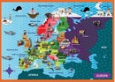 Legpuzzel Europa 100 stukjes | Mapedia