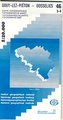 Topografische kaart Belgie NGI 46 / 3-4 Gouy les Piéton - Gosselies (1:20.000) - wandelkaart