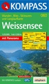 Wandelkaart 060 Weissensee | Kompass