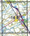 Topografische kaart / Wandelkaart 16B Wolvega