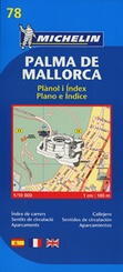 Stadsplattegrond Palma de Mallorca | Michelin 78