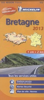Wegenkaart - landkaart 512 Bretagne 2013 | Michelin