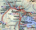 Landkaart - wegenkaart Kamchatka - Kamtsjatka| ITMB