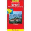 Landkaart - wegenkaart Brazilië, Bolivia, Paraguay, Uruguay | GeoCenter World Map