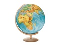 Wereldbol - globe (10) Duplex globe houten meridiaan| Columbus