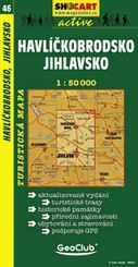 Shocart 46 HAVLÍČKOBRODSKO, JIHLAVSKO - Deutsch Brod  / Wandelkaart Tsjechie