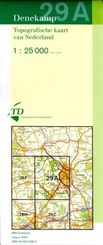Topografische kaart / Wandelkaart 29A Denekamp - Twente