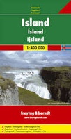 Wegenkaart - landkaart IJsland - Island | Freytag & Berndt