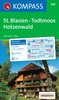Wandelkaart 898 St. Blasien-Todtmoos | Kompass