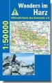 Wandelkaart topografische kaart Wandern im Harz, 2 kaarten in een set | LGN