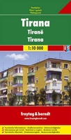 Stadsplattegrond - landkaart Tirana | Freytag & Berndt