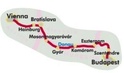 Fietsgids Danube Bike Trail 3 (Donau Fietspad deel 3 Wenen - Boedapest) | Bikeline