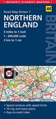 07 Wegenkaart - Road Map Britain 7 Northern England (Noord - Engeland) | AA Publishing