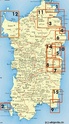 Overzicht wandelkaarten Sardinië 1:25.000 - 1:60.000 | Abies 