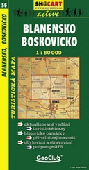 Shocart 56  BLANENSKO, BOSKOVICKO  / Wandelkaart Tsjechie