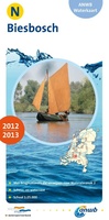 Waterkaart - Vaarkaart - Biesbosch N 2012 - 2013 | ANWB