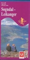Wandelkaart 2507 Sogndal-Leikanger  - Noorwegen | Turkart Ugland