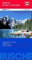 Wegenkaart Alberta - British Columbia | Busche Maps