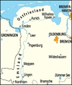 Fietskaart ADFC-Radtourenkarte Blatt 05 Ostfriesland Emsland | BVA