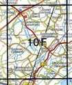 Topografische kaart / Wandelkaart 10F Mantgum