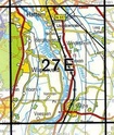 Topografische kaart / Wandelkaart 27E Wijhe (Veluwe)