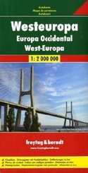 Wegenkaart  - Landkaart West Europa | Freytag und Berndt