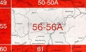 Topografische kaart 56-56a Sankt-Vith / Manderfeld 1:50.000 Wandelkaart Belgie
