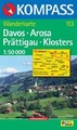 Kompass wandelkaart 113 Davos-Arosa-Prättigau