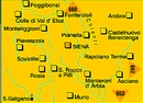 Wandelkaart 661 Siena - Chianti - Colline Senesi - Toscane | Kompass