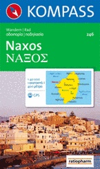 Wandelkaart - Fietskaart WK 246 Naxos | Kompass
