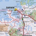 Landkaart - wegenkaart Northern Territory state map | Hema maps