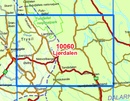Wandelkaart - Topografische kaart 10060 Norge Serien Ljørdalen | Nordeca