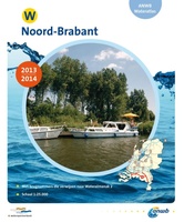 Waterkaart - Vaarkaart Atlas Noord Brabant 2013-2014 W | ANWB