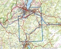 wandelkaart 3430OT - 3430 OT Mont Salève, St.-Julien-en-Genevois, Annemasse, Cruseilles  , topografische kaart Franse Alpen | IGN