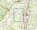 wandelkaart 2938E - 2938 est / Villeneuve-de-Berg  Ardeche |  IGN