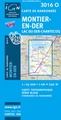 Wandelkaart 3016 O - 3016O Montier-En-Der Lac Du Der-Chantecoq  topografische kaart | IGN